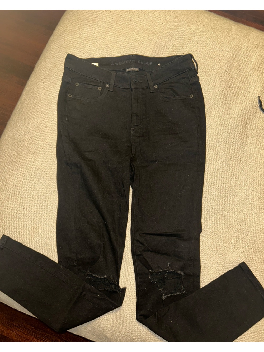 American Eagle Outfitters Women’s Black High-Rise Skinny Jeans